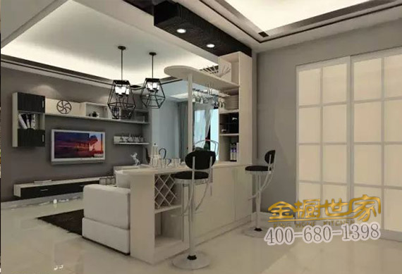 這樣的隔斷柜設(shè)計，才叫“才貌雙全”！
